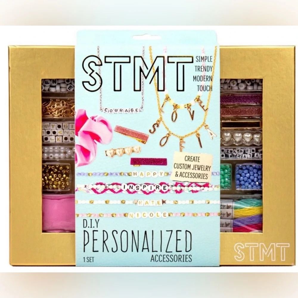 STMT DIY Personalized Accessories Set NIB